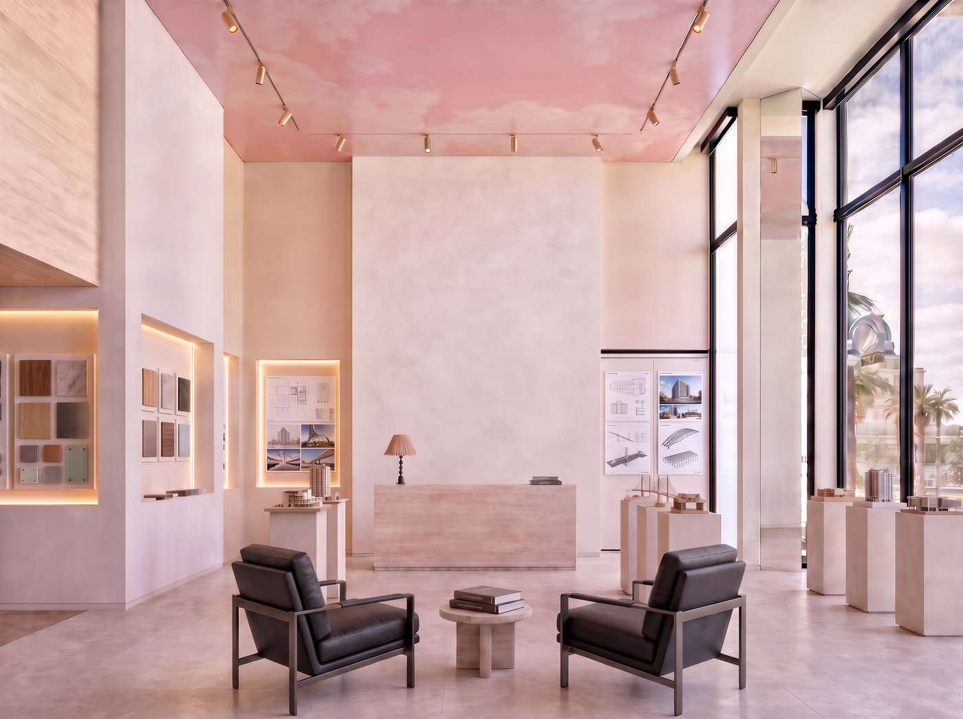 Engineering firm concept rendering for 850 N Palm Canyon